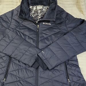 Columbia Dark Blue Quilted Jacket